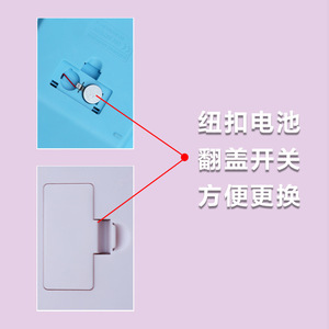 เครื่องคิดเลขสร้างสรรค์ขนาดเล็ก 9.5 ซม. x 12.5 ซม. 8 หลัก เครื่องคิดเลขอิเล็กทรอนิกส์แบบพกพาสำหรับนักเรียน สีชมพู สีขาว สีฟ้า สีเขียว - Product Image 4