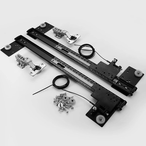 <span class=keywords><strong>Porte</strong></span> coulissante <span class=keywords><strong>pliante</strong></span> pour armoire, silencieuse, avec rail coulissant, <span class=keywords><strong>porte</strong></span> de placard, montage latéral, insertion arrière, rail caché, quincaillerie en acier - Product Image 1