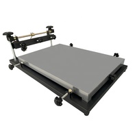 Máquina Impresora de Pasta de Soldar para PCB Puhui, Impresora Manual de Alta Precisión para Serigrafía, Montadora de Impresión SMT con Brocha, Buen Precio