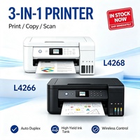 Impresora EcoTank Multifuncional A4 con Tinta de Sublimación Digital Automática, Impresión por Inyección de Tinta, Copia y Escaneo para L4268/L4266