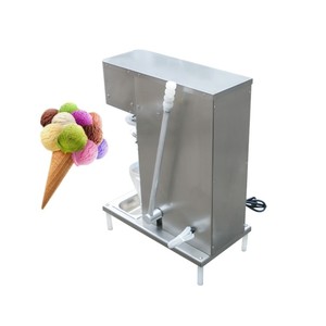 Machine à mélanger la crème glacée, machine à crème glacée aux fruits à l'azote liquide - Product Image 2