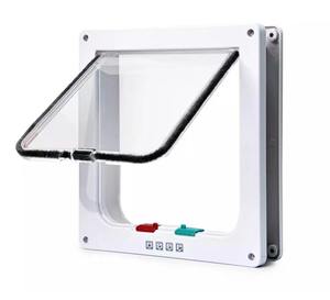 <span class=keywords><strong>Porte</strong></span> coulissante pour chat et petit chien à 4 verrous, pour portes en bois, métal ou verre, avec haute visibilité et caractéristiques de lit intégré - Product Image 5