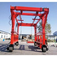 Conteneur de haute qualité Transporteur à cheval Soulever le conteneur 35 tonnes Conteneur Portique Grue Prix