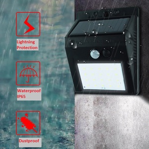 <span class=keywords><strong>Lampe</strong></span> de jardin extérieur étanche IP65 à l'extérieur de la <span class=keywords><strong>lampe</strong></span> murale solaire à détecteur de mouvement - Product Image 4