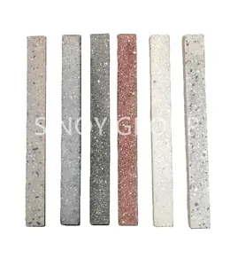 MONO Environmental Exterior and interior building decorative white long fiber cement wall bricks