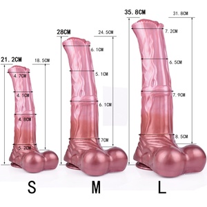 3 Sizes Realistic Thick Animal <b>Dildo</b> Big Horse Penis Suction Cup Dick Anal Sex Toys for Women Vagina Orgasm Anal Plug Sex Toys - Product Image 1