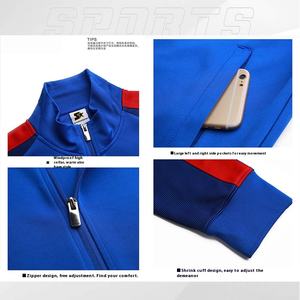 男子长袖足球服两件套男子中学生比赛训练运动2 pcs套装 - Product Image 4