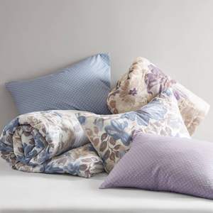 DB Floral Printed Comforter Set with Bed <b>Sheets</b> 8 Piece Cotton Woven for Bedroom King/<b>Queen</b> <b>Size</b> for Home Wedding Hospital Use - Product Image 3