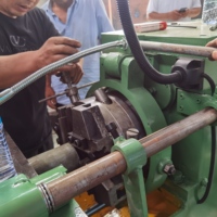 Vente directe d'usine de machines à fileter les tiges rondes et de machines à fileter les tubes ronds
