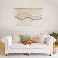 Meilleures ventes : Décoration murale en macramé tissé à la main style bohème, designs d'art pour la maison, décoration murale pour le salon