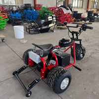 Kart Eléctrico de Tres Ruedas Directo de Fábrica, Batería de Litio de Larga Duración, Neumáticos Anchos, Kart Eléctrico Recreativo Todoterreno