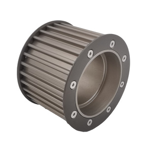 Poleas de baja MOQ, polea de distribución de acero de aluminio T5 T10 GT2 HTD 8M, polea <span class=keywords><strong>para</strong></span> máquina de coser - Product Image 1