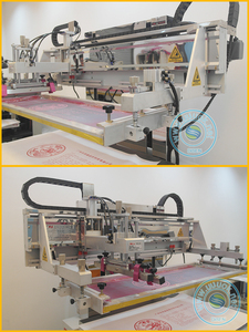 เครื่องพิมพ์สกรีนแบบอัตโนมัติรูปทรงกระบอกสำหรับเสื้อยืดมีจำหน่าย - Product Image 4