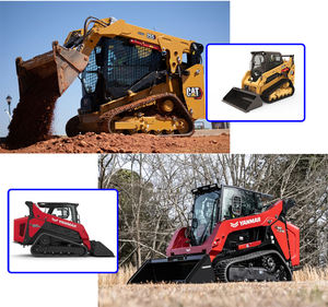 Mesin Konstruksi roda pemuat kemudi selip Mini perpanjangan bagian Undercarriage garansi 1 tahun buatan Fujian Cina - Product Image 1