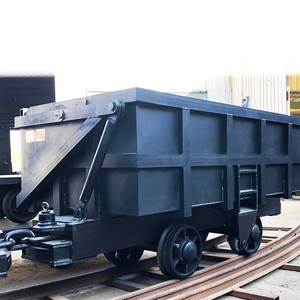 Ángulo de Inclinación ≥40 °   Vagón de Descarga Lateral de Gran Ángulo de Inclinación para Minería Ferroviaria, 1.2m³, Descarga en Riel Curvo, Ahorro de Espacio - Product Image 2