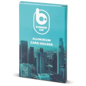 Aluminum <b>RFID</b> <b>card</b> <b>holder</b> personalized gadgets - Product Image 3