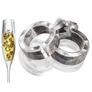 Molde de Hielo con Forma de Diamante para Anillos, Bandeja de Hielo Portátil y Ecológica de PC con Batería Integrada, ¡Oferta Especial! - Product Image 3