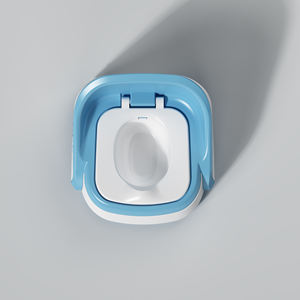 Inodoro <span class=keywords><strong>de</strong></span> entrenamiento para bebés, asiento montado en el suelo, calefacción, forma <span class=keywords><strong>de</strong></span> cuenco alargado, inodoro inteligente para niños - Product Image 2