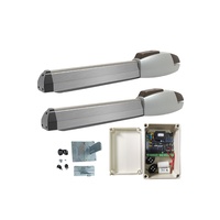 Motor de puerta oscilante remota de 12V/24V CC, abridor de Motor de puerta oscilante automático para puertas eléctricas