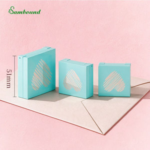 <b>Mini</b> Single Eyeshadow Pan Case Small Square <b>Highlight</b> Contour Compact Clear Lid Cosmetic Packaging 2.9G / 3.7G / 6.5G - Product Image 5