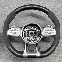 Volant sport en fibre de carbone personnalisé GZYLC pour Mercedes-Benz GLE GLK W204 W176 C200 C180 E300 GLB CLA35 AMG
