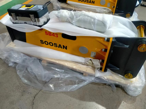 เบรกเกอร์ไฮดรอลิก SB43ของ Soosan 1ยูนิตพร้อมคุณสมบัติมาตรฐานรับประกันหนึ่งปีประเภทสินค้าเบรกเกอร์ไฮดรอลิก - Product Image 4