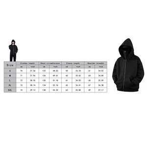 Custom 500 600gsm <strong>Fluffy</strong> Polar Fleece Double Hood Sweatshirt Warm Faux Fur Sherpa Mask Full Face Zip up <strong>Hoddies</strong> Mens - Product Image 6