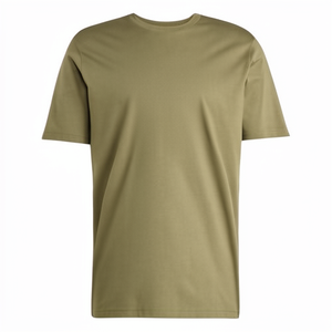 เสื้อยืดผู้ชายลำลองถักเนื้อผ้าเรียบสีพื้นแห้งเร็วระบายอากาศดีฟิตพอดีตัวเหมาะสำหรับสวมใส่ออกกำลังกายยกน้ำหนักกีฬาฟิตเนสกลางแจ้งและในยิม - Product Image 1