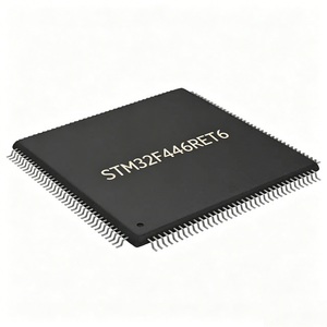 STM32F446RET6 ARM Cortex-M4F 180MHz 512KB Flash 128KB RAM Ethernet CAN FD USB HS SDRAM LQFP64 MCU IC - Product Image 1