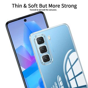 เคสโทรศัพท์กันกระแทก TPU ใสแบบนิ่ม หนา 1.5 มม. สำหรับ Tecno Infinix GT 20 Pro Zero 40 Pova <span class=keywords><strong>6</strong></span> Neo Pop 9 <span class=keywords><strong>Spark</strong></span> 30c Camon 30 Pro Premier - Product Image 3