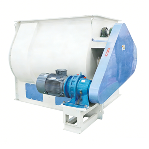 Mezclador de paletas de doble eje de alta uniformidad, motor de 30-37KW, capacidad de 5000L, mezclador sin gravedad para alimento animal, productos químicos y premezclas - Product Image 3