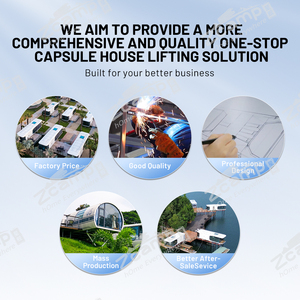 Casa Prefabricada Zcamp <span class=keywords><strong>A5</strong></span>, Villa de Acero Ecológica e Inteligente de Lujo, Cápsula Espacial Modular Móvil, Hotel Prefabricado, Mini <span class=keywords><strong>Casas</strong></span> - Product Image 6