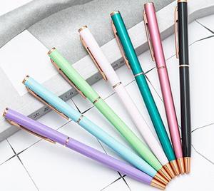 Promotional <b>Gift</b> Metal Ball Color Twist Pen With Custom Logo - Product Image 1