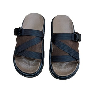 Claquettes en <span class=keywords><strong>feutre</strong></span> pour hommes, d'été, d'extérieur, antidérapantes, respirantes, à bout ouvert, à plateforme, à <span class=keywords><strong>semelle</strong></span> épaisse, décontractées, légères, vente en gros - Product Image 6