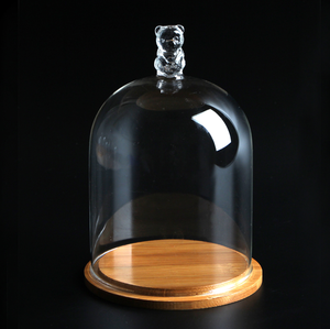 <span class=keywords><strong>Campana</strong></span> <span class=keywords><strong>di</strong></span> <span class=keywords><strong>Vetro</strong></span> Rotonda Artigianale per Esposizione, Cupola per Fiori Eterni, Trofeo in Diverse Misure per Diverse Occasioni - Product Image 6
