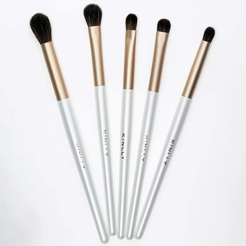 OEM Design Natural Pony Hair High Quality Ladies Make up Brush Set Eye Brush