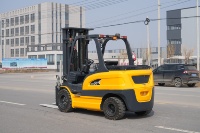 Chariot élévateur électrique Solreign CPD neuf, capacité 3,5T, batterie lithium, certifié CE, déplaceur latéral hydraulique