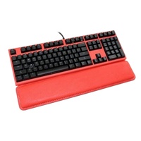 Reposamuñecas Ergonómico de Espuma Viscoelástica para Teclado, con Cubierta de Cuero PU, para Escritores, Gamers y Uso en Oficina, Certificado y Personalizable