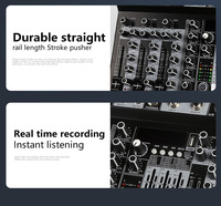 Console Audio Son Professionnelle 8 Canaux avec Effets DSP, Contrôleur de Scène et Mixeur DJ pour Spectacle