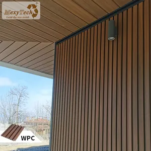 Facciate per pareti in legno composito rivestimento per pareti per esterni in WPC