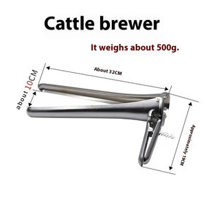 <span class=keywords><strong>Dilator</strong></span> <span class=keywords><strong>vaginal</strong></span> do gado do equipamento veterinário do aço carbono/vaca para a venda-pecuária - Product Image 2