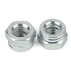 Keandalan tinggi anti-melonggarkan NF E 25-411 baja karbon kelas 8 Hex mur pengunci alur ganda - Product Image 4