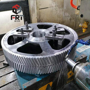 Luoyang Large-Module Non-Standard <b>Forged</b> Herringbone Gears Custom <b>Metal</b> Metallurgy <b>Machinery</b> Parts Four-Axis CNC Gantry Milling - Product Image 1