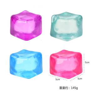 Juguetes Sensoriales Antiestrés JY, Juguetes Blandos para Aliviar el Estrés, Divertidos Cubos de Hielo Coloridos, Pelotas Antiestrés - Product Image 4