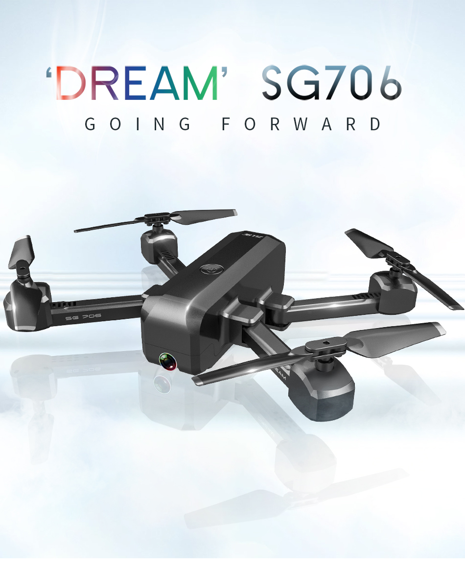 ZLL SG706 Drone - Foldable Quadcopter with 4K Camera
