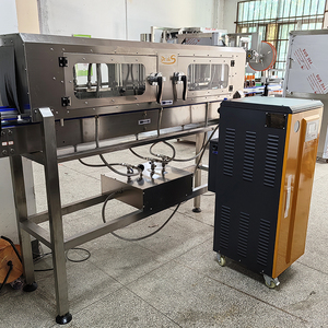 Machine d'étiquetage automatique de tasses ou de bouteilles <span class=keywords><strong>Applicateur</strong></span> d'étiquettes de manchon thermorétractable en PVC - Product Image 6