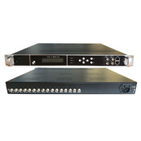 Transmodulateur RF pour la gestion WEB de 8/12/16/20/24 canaux, tuners FTA, de DVB-S2 à DVB-T