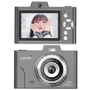 新款双镜头H8儿童相机UHD 2.5K 48MP 2.8英寸IPS屏幕迷你便携式Trival CCD相机儿童相机青少年生日G