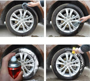 カークリーナーケア多機能タイヤシャイン研磨アンチエイジングスプレータイヤクリーナー - Product Image 4