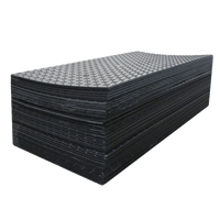 Alfombrillas de entrada de servicio pesado/alfombrilla de pantano/alfombrillas de protección de suelo HDPE